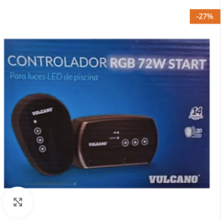 CONTROLADOR RGB NEW MODEL 72W VULCANO (sin transformador)